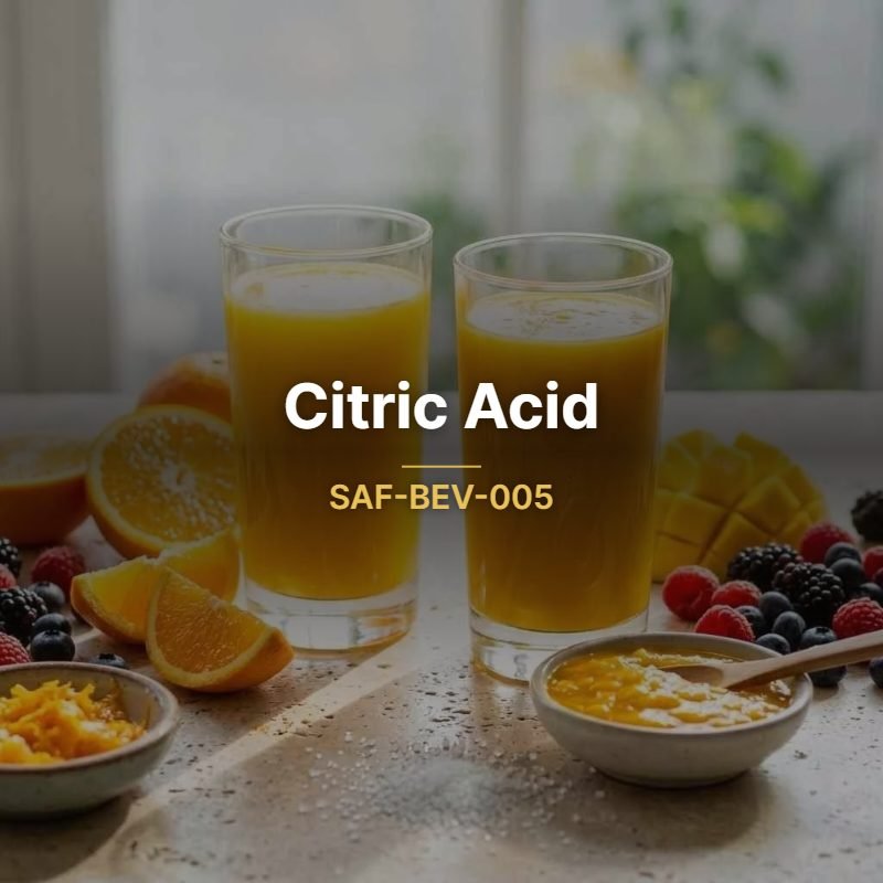Citric Acid supplier in UAE - SAFWA - SAF-BEV-005