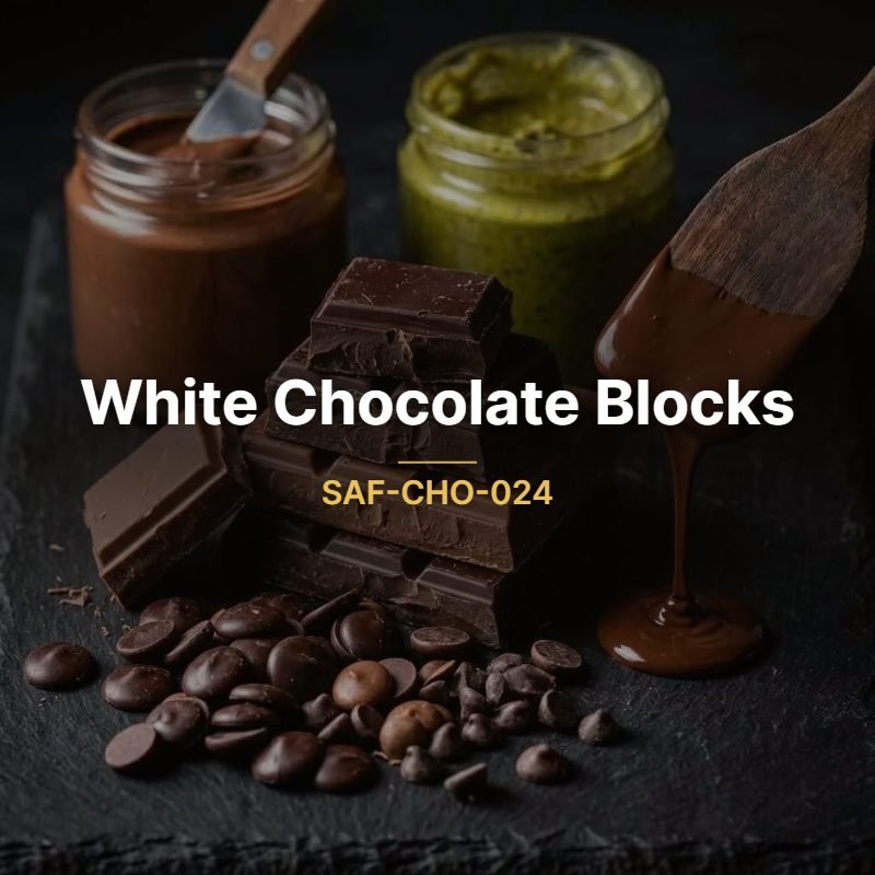 White Chocolate Blocks supplier in UAE - SAFWA - SAF-CHO-024