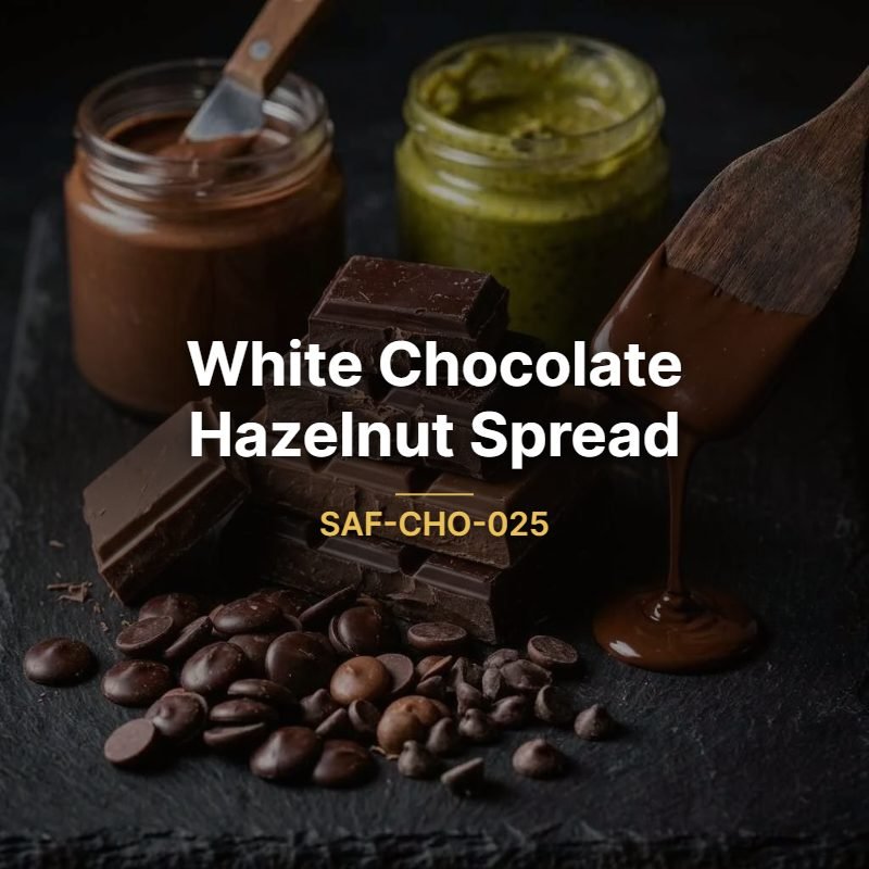 White Chocolate Hazelnut Spread supplier in UAE - SAFWA - SAF-CHO-025